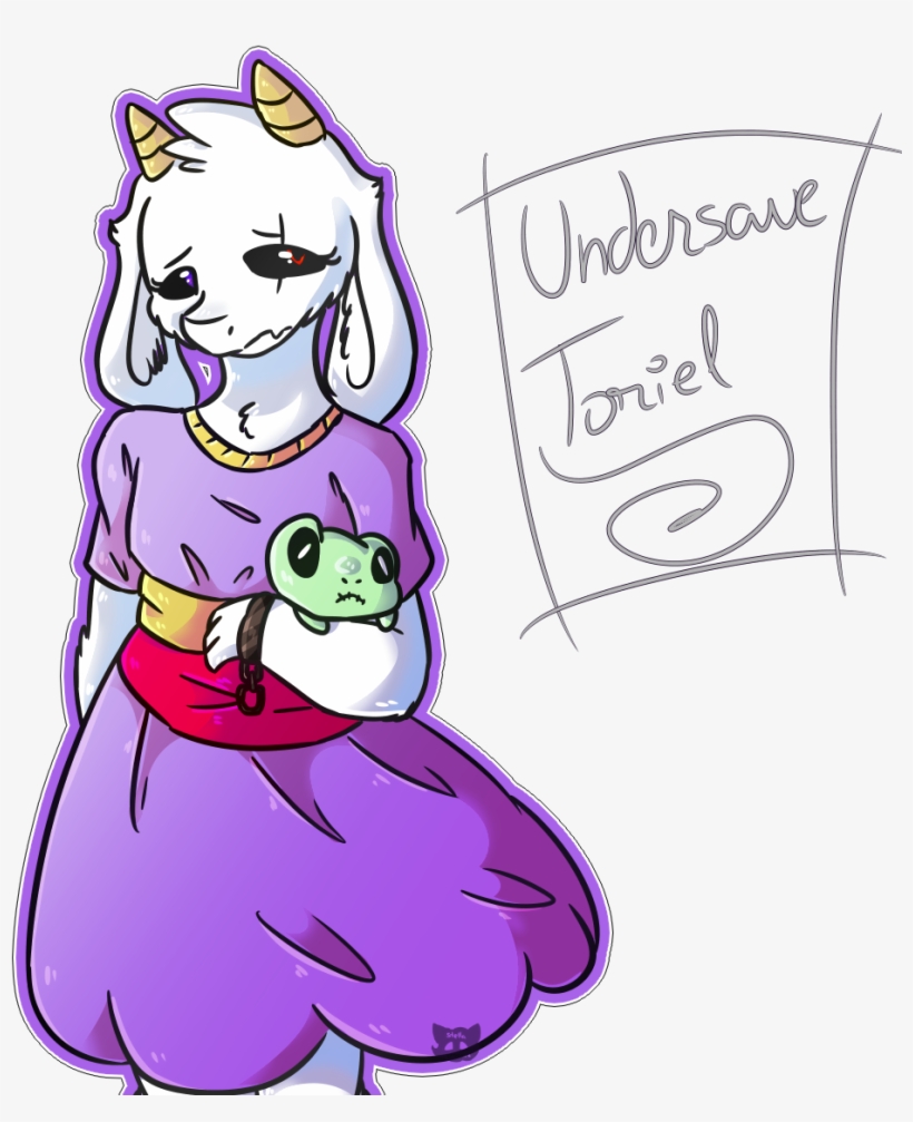 “undersave Toriel - Cartoon, transparent png