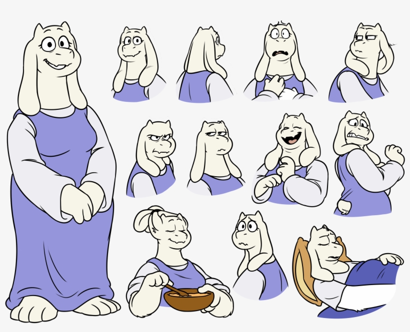 Toriel Doodles - Macro Toriel, transparent png