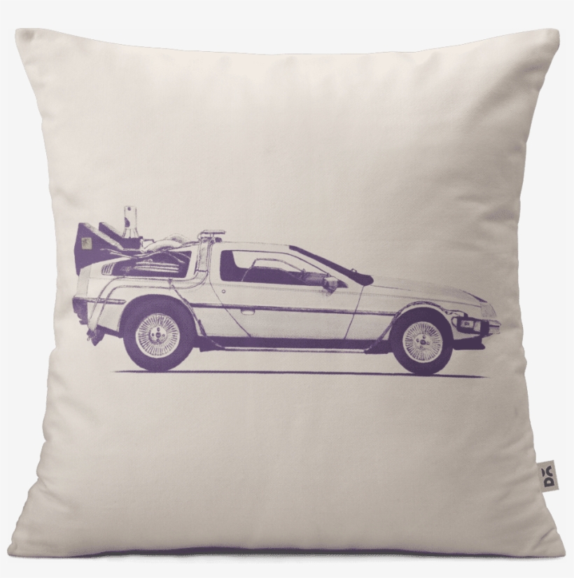 Dailyobjects Delorean Dmc 18" Cushion Cover Buy Online - Delorean Back To The Future, transparent png