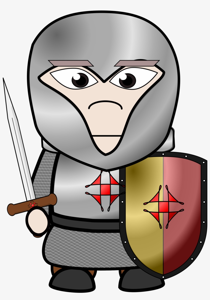 Chibi Clipart At Getdrawings - Medieval Knight Chibi, transparent png