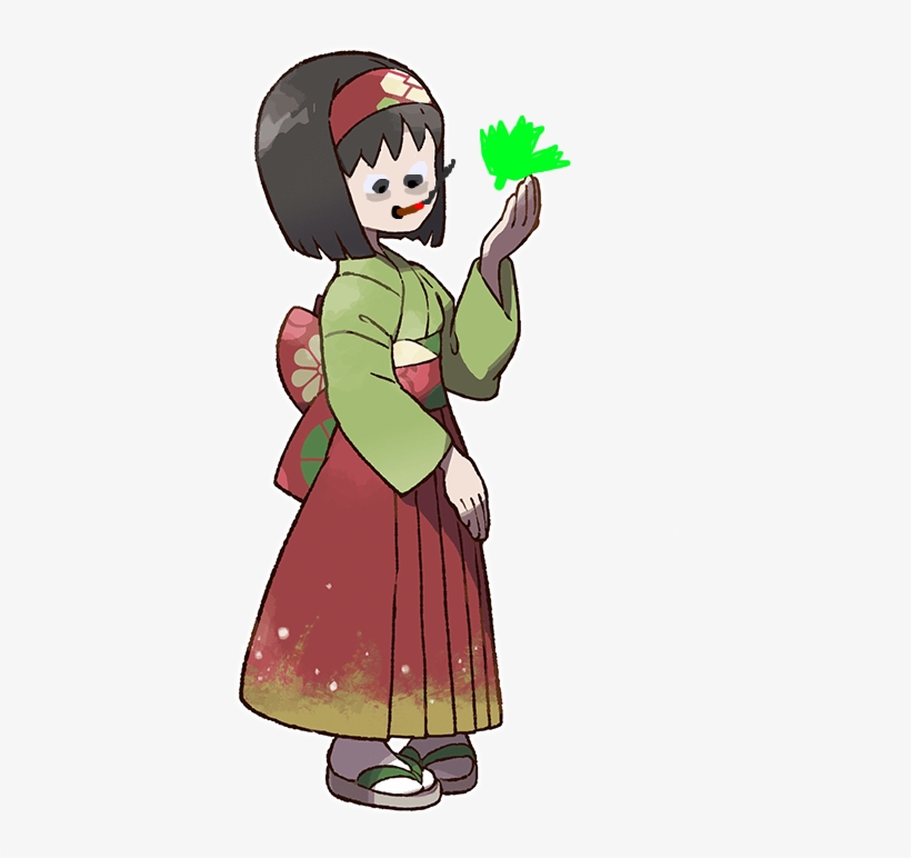 Erika New Face , - Red Pokemon Let's Go, transparent png