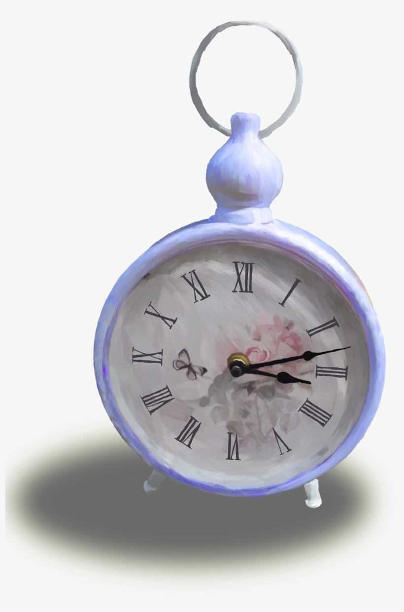 Alice In Wonderland Inspired Composition - Alarm Clock, transparent png