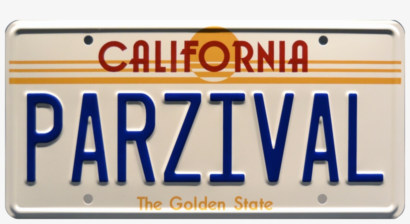 Parzival Prop Plate Movie Memorabilia From Ready Player - Back To The Future License, transparent png