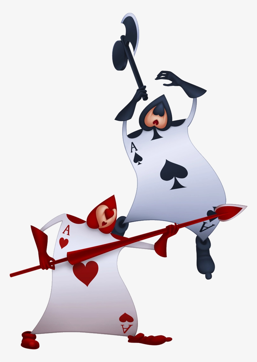 Alice In Wonderland Queen Of Hearts Clipart At Getdrawings - Alice In Wonderland Card Soldiers, transparent png