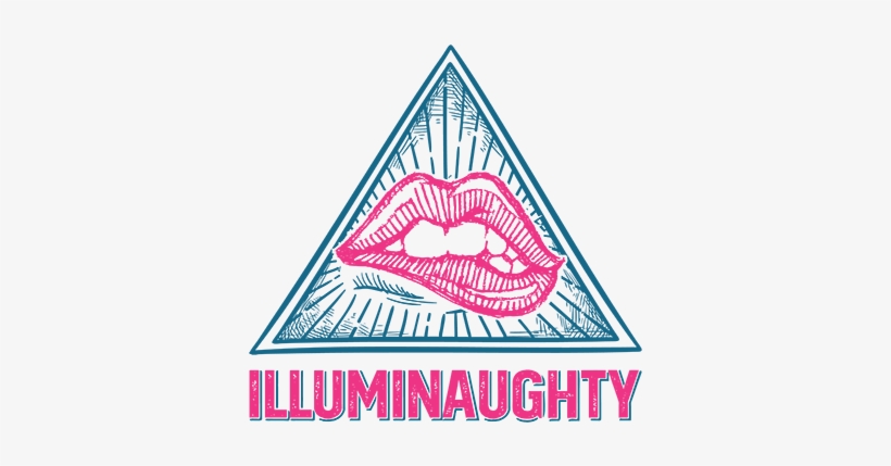 Illuminaughty T-shirt - Lipstick, transparent png