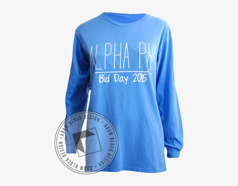 Alpha Phi Alice In Wonderland Longsleeve - Long-sleeved T-shirt, transparent png