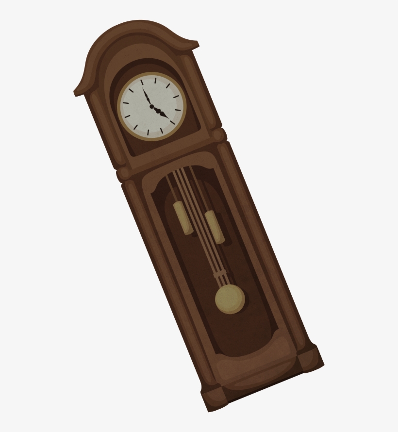 Longcase Clock, transparent png