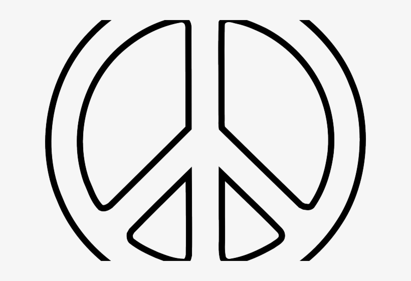 Peace Sign Clipart Translucent - Sign For Human Rights, transparent png