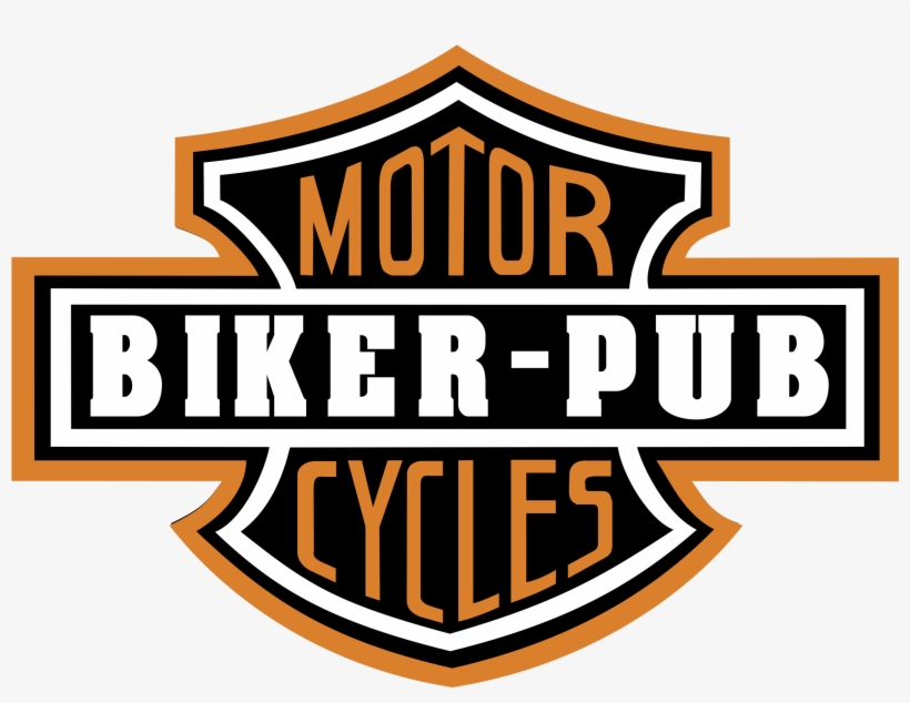 Biker Pub 01 Logo Png Transparent - Motor Harley Davidson Logo, transparent png