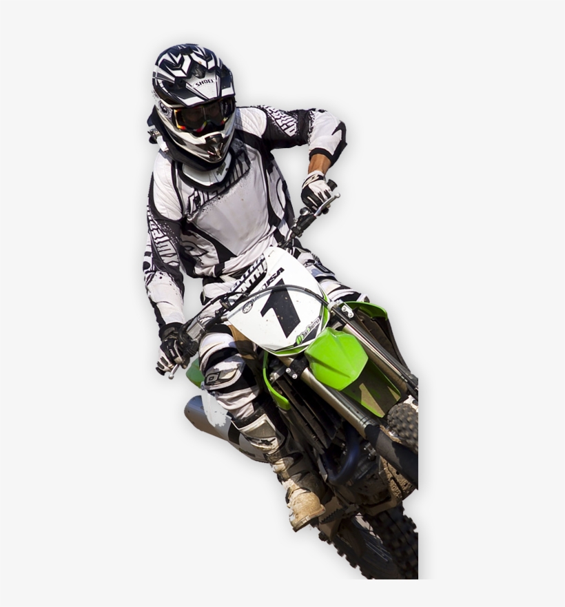 Biker - Motocross Rider Png, transparent png