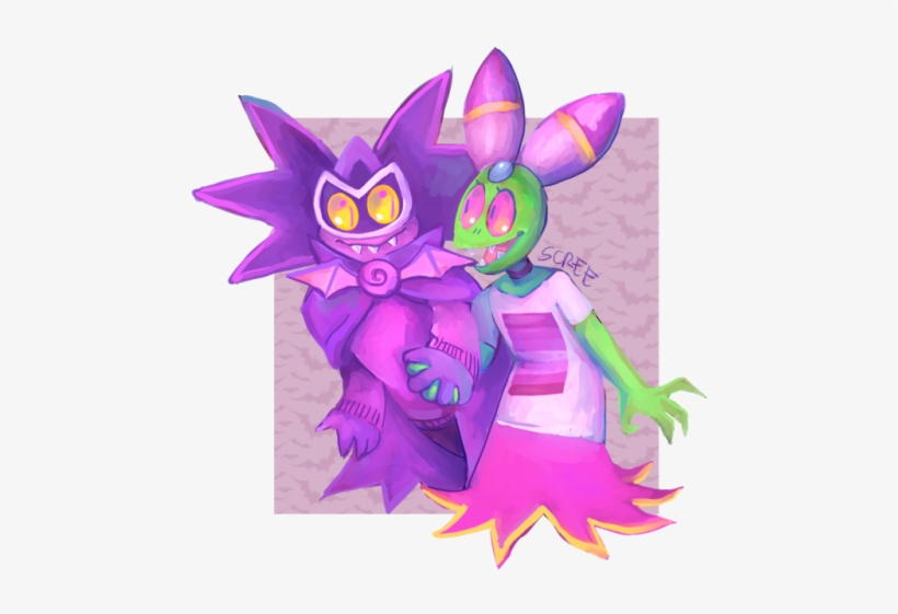 Cackys Back - Cackletta And Antasma, transparent png