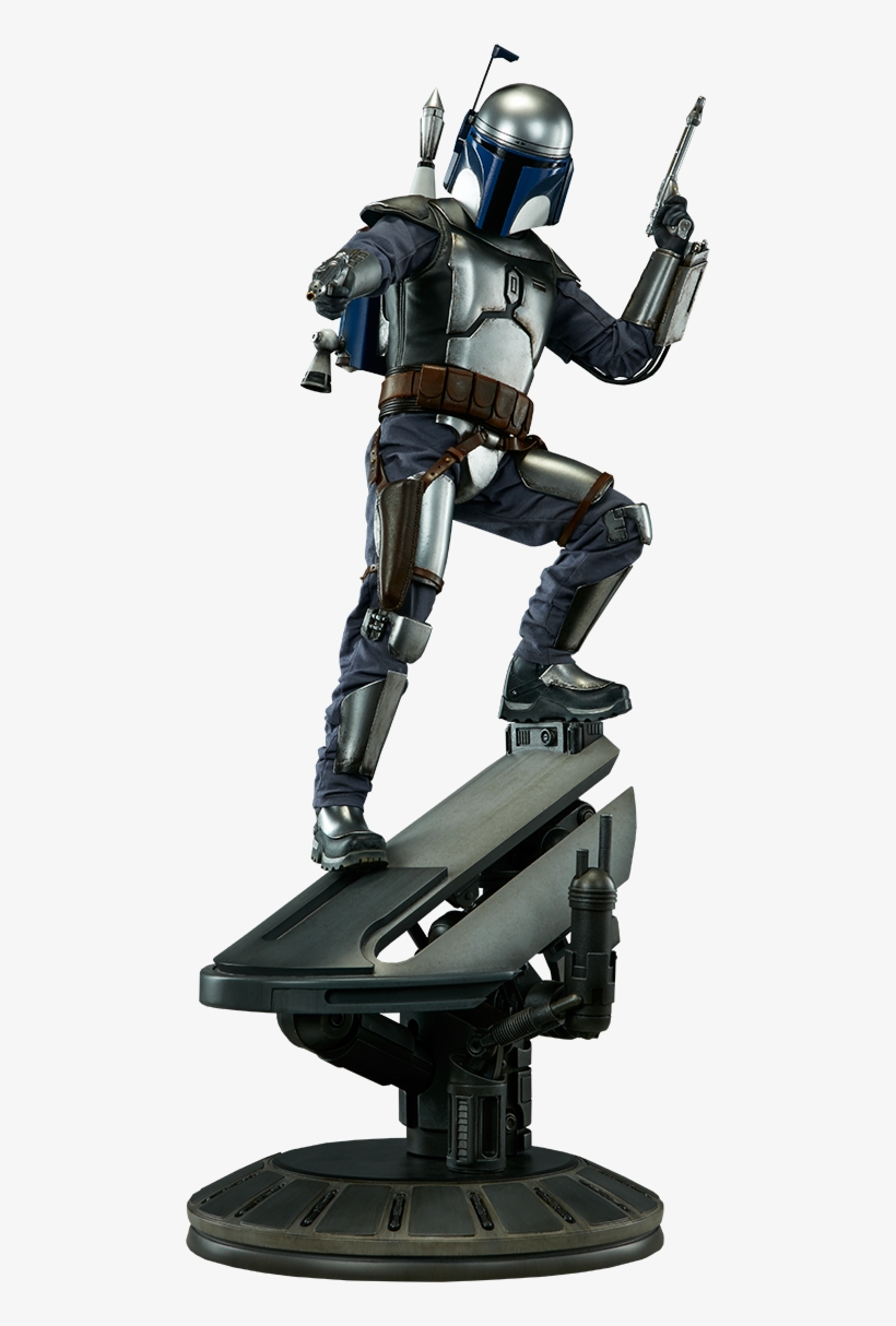 Jango - Star Wars - Jango Fett Premium Format 1:4 Scale Statue, transparent png