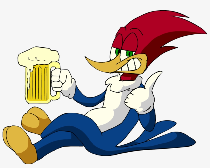 Woody Woodpecker - Kartun Woody Woodpecker Racing, transparent png