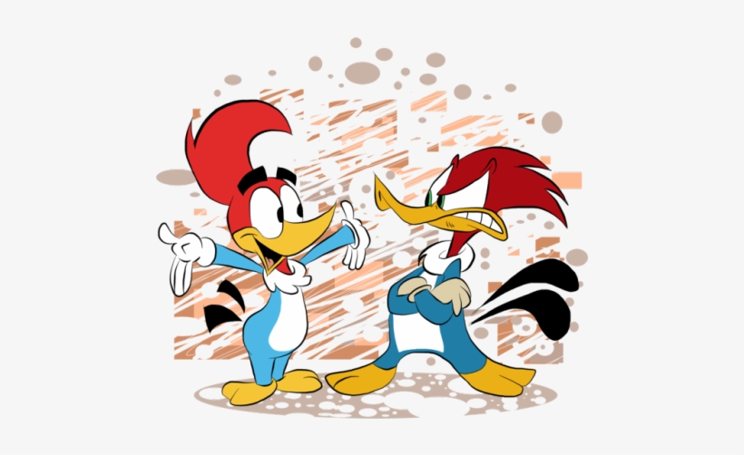 40′s Woody Woodpecker Unimpressed By The Cheap Tv Woody - Chilly Willy, transparent png