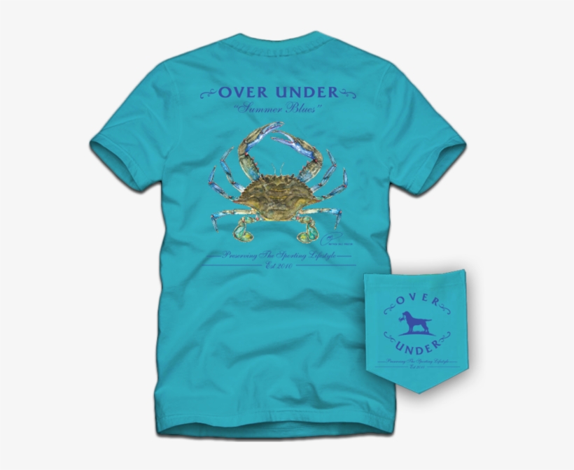 S/s Blue Crab T-shirt - Mindofrez Merch Relax Dude, transparent png