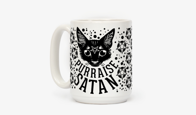 Human - Purraise Satan Mug, transparent png