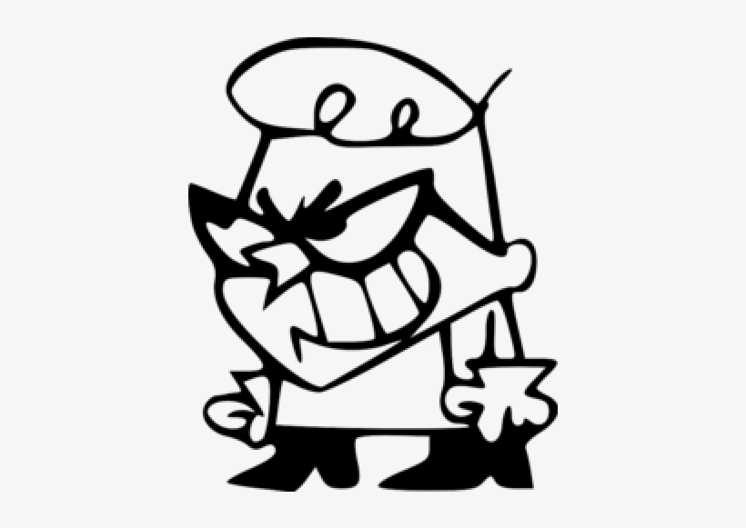 Picture Freeuse Stock Droopy Cartoon Woody Woodpecker - Dexter Cartoon Black White, transparent png