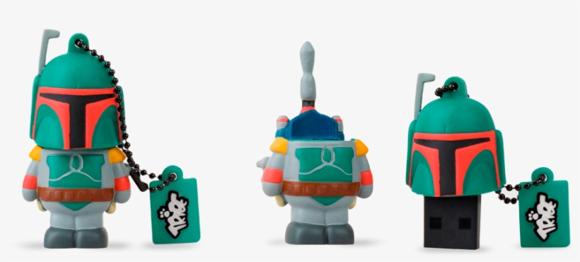 Star Wars Usb Flash Drive Boba Fett *sale* - Tribe Star Wars Boba Fett Usb - 16gb, transparent png