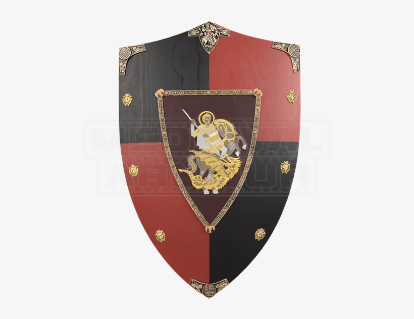 Black Prince Wooden Shield - Wooden Shield, transparent png