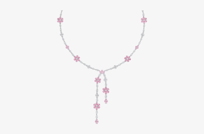 Forget Me Not By Harry Winston, Lariat Pink Sapphire - Harry Winston Forget Me Not, transparent png