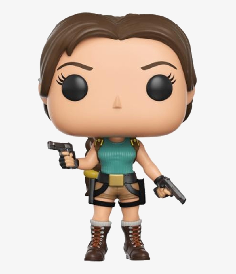 Lara Croft Tomb Raider Original Outfit Figure - Pop Games Lara Croft, transparent png