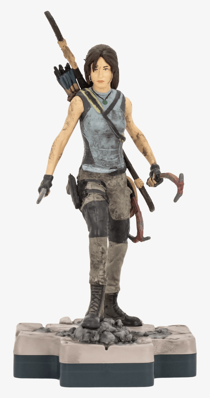 Lara Croft - Tomb Raider Totaku Figure, transparent png
