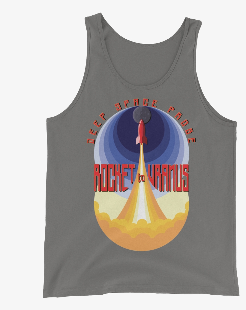 Rocket To Uranus Tank-top - Top, transparent png