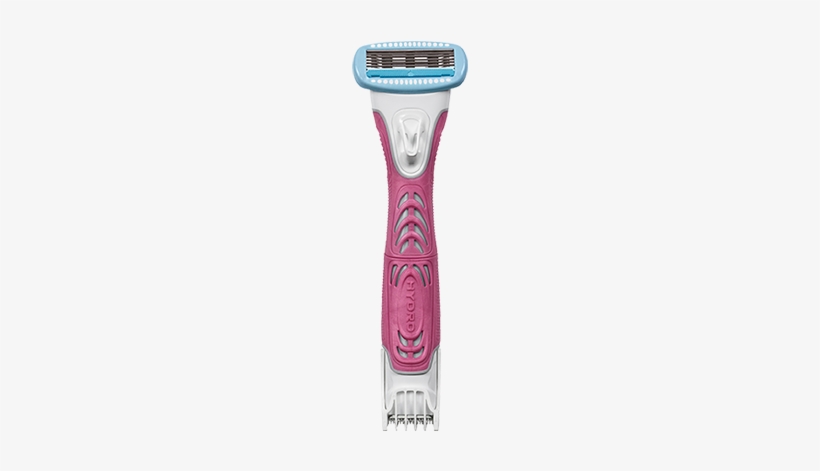 Schick Hydro Silk Women's Trimstyle Razor Handle With - Schick Trimmer, transparent png