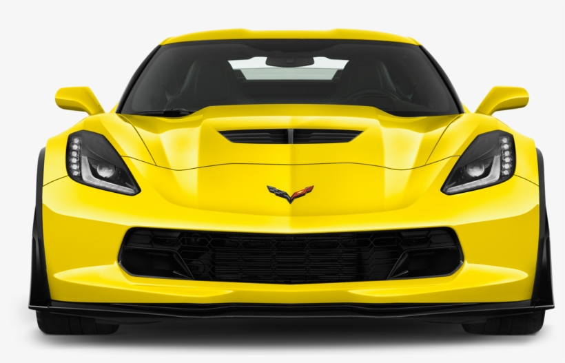 13 - - Corvette Zo6 Front View, transparent png