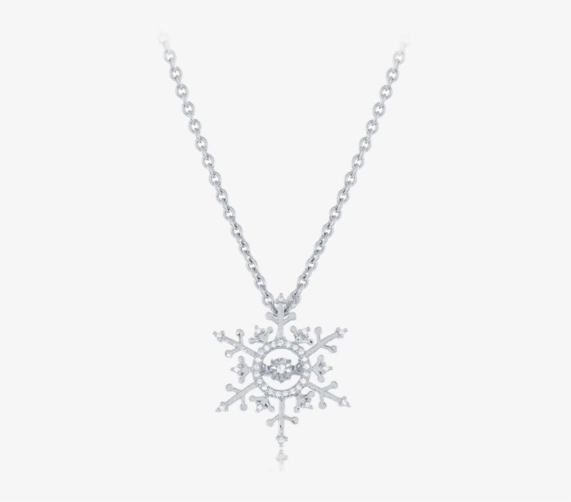 Elsa Frozen Snowflake Diamond Heartbeat Pendant In - Enchanted Disney Elsa's Twinkling Diamond Snowflake, transparent png