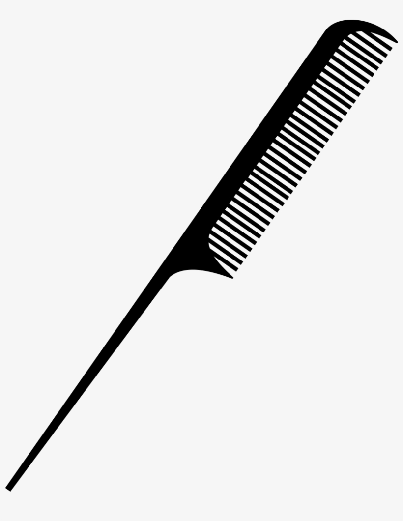 Long Thin Comb Tool Comments - Peine De Peluqueria Dibujo, transparent png