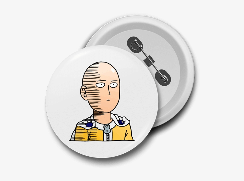 Saitama Badge - My Hero Academia Emojis Discord, transparent png