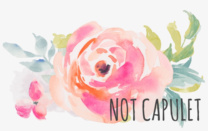 Image-5 Not Capulet Header Grey - Pink Watercolor Flower Mousepad, transparent png