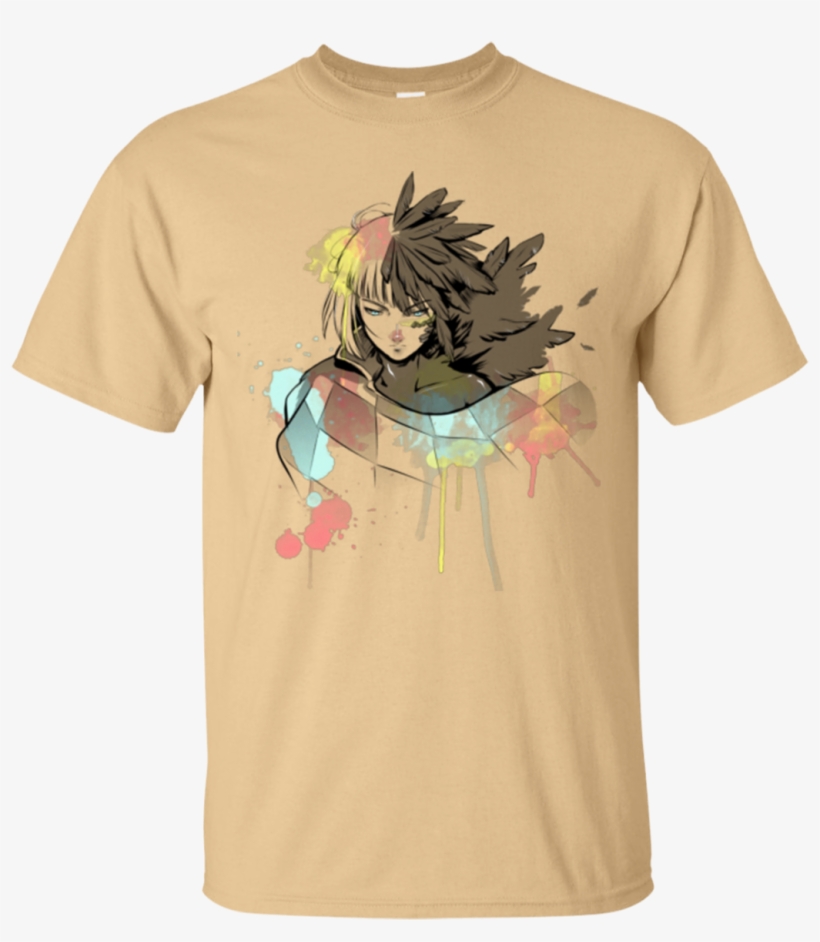 Howl Watercolor Ghibli T-shirt - Watercolor T Shirt, transparent png