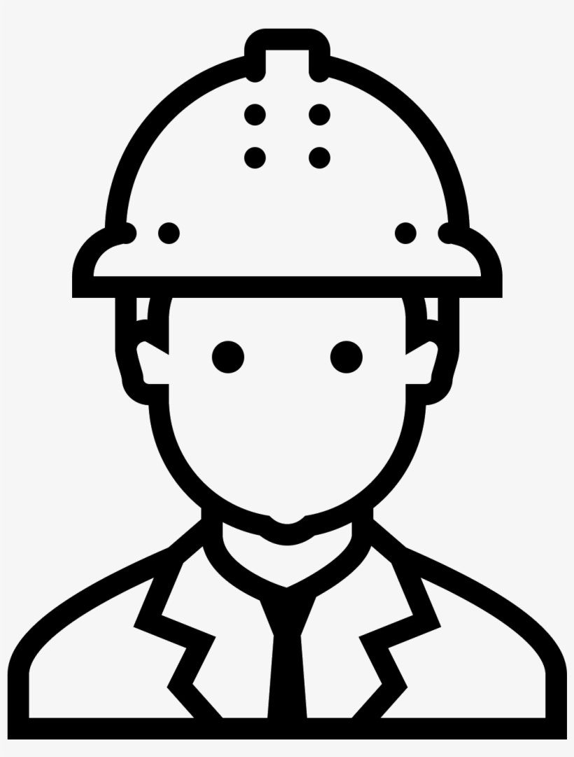 Ingeniero Png Icon - Business Man Line Icon, transparent png