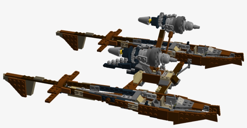Star Wars Wookie Catamaran - Star Wars Wookie Ship, transparent png