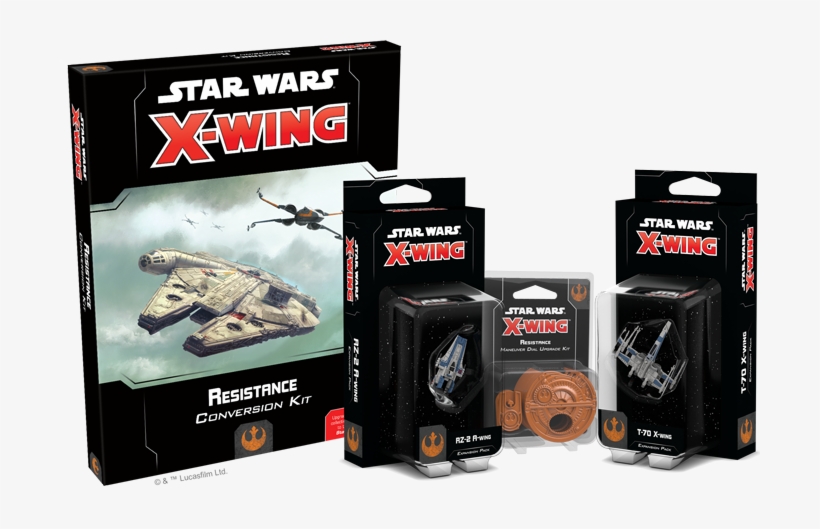 Their First Expansion Is The Conversion Kit Needed - Star Wars X-wing - Heroes Of The Resistance Expansion, transparent png
