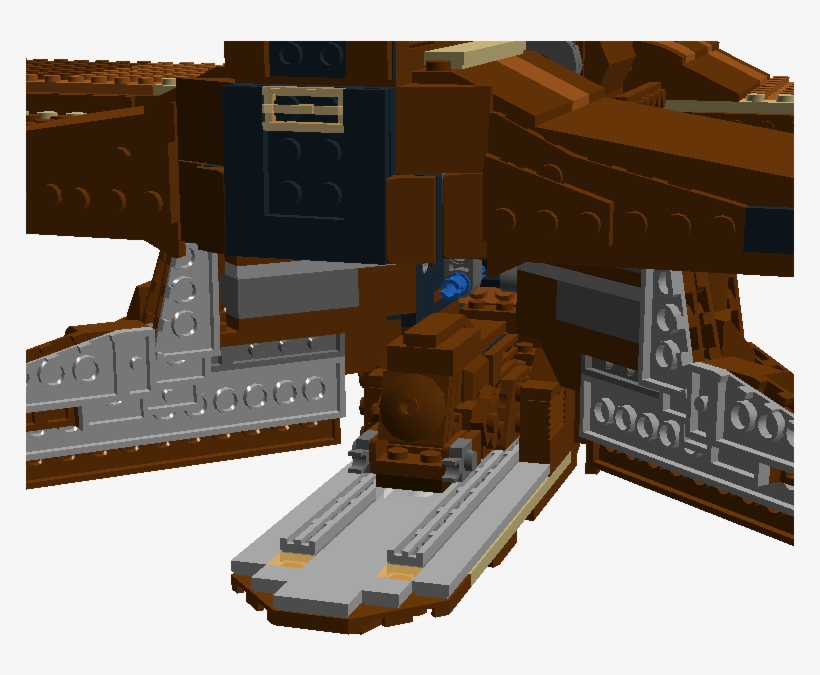124703 Droid Landing Ship Open - Lego Star Wars Droid Landing Ship, transparent png