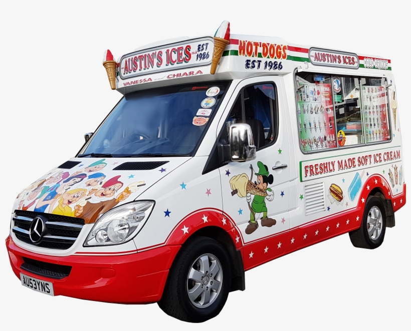 Austins Van - Ice Cream Van Hire, transparent png