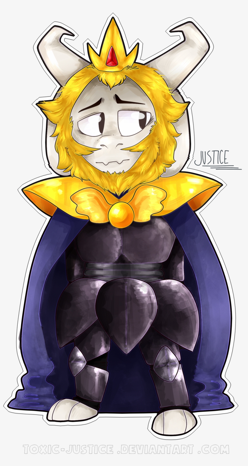 Asgore Undertale Png Vector Free - Asgore Chibi, transparent png