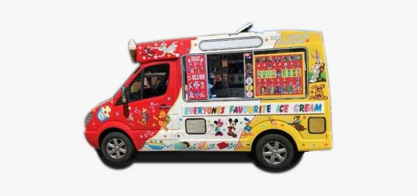 Ice Cream Van, transparent png