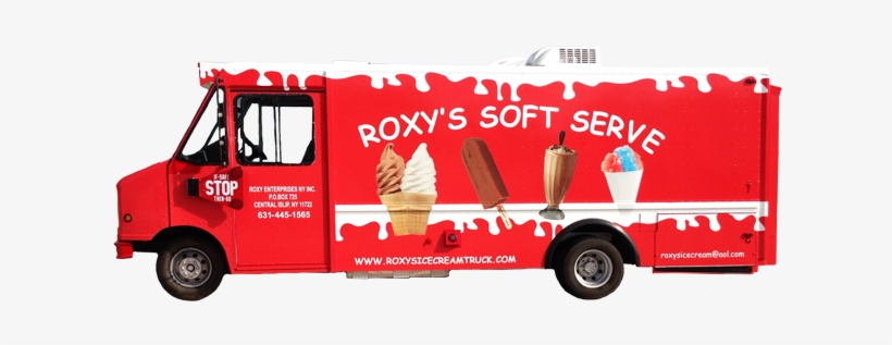 Call Or Email Us Today To Learn More - Roxy Ice Cream Truck, transparent png