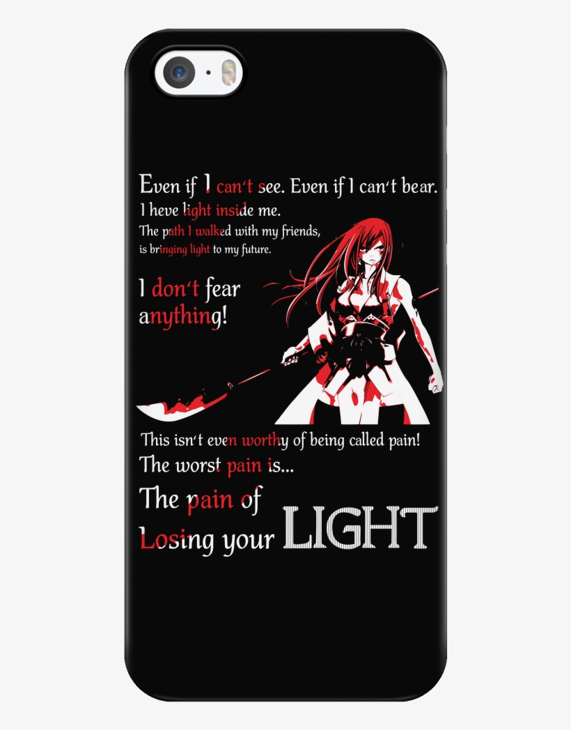 The Pain Of Losing Your Light Erza Scarlet - Fairy Tail Erza, transparent png