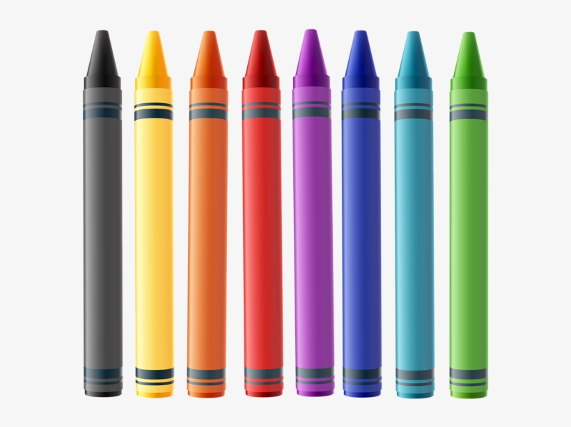 Colorful Crayons Png Clip Art Image - Crayons Clipart, transparent png