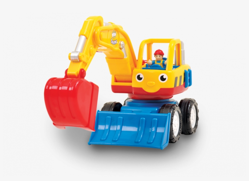 Child Toys Png Graphic Free Stock - Wow Toys Dexter The Digger Play Set, transparent png