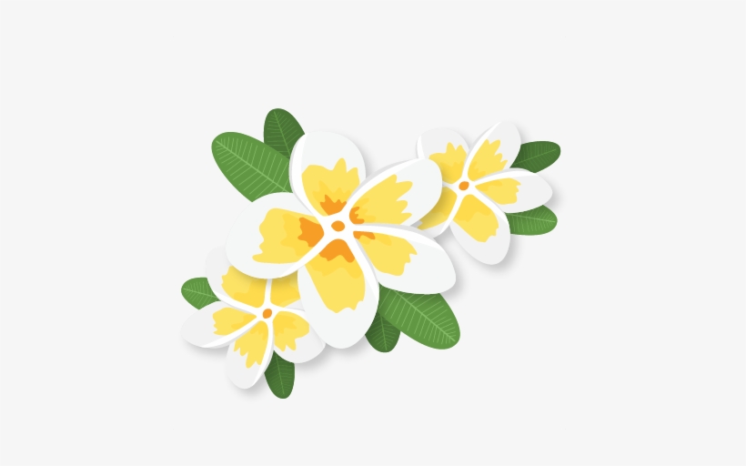 Plumeria Clipart Svg Scrapbook Cut File Cute Clipart - Clip Art, transparent png