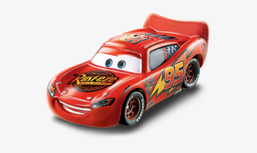 Lightningmcqueenlarge - Mattel Disney/pixar Cars Lightning Mcqueen Diecast, transparent png