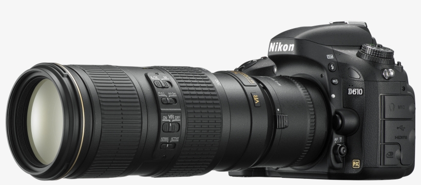 D610 Tc20e 70 200 F4 - Nikon D160, transparent png
