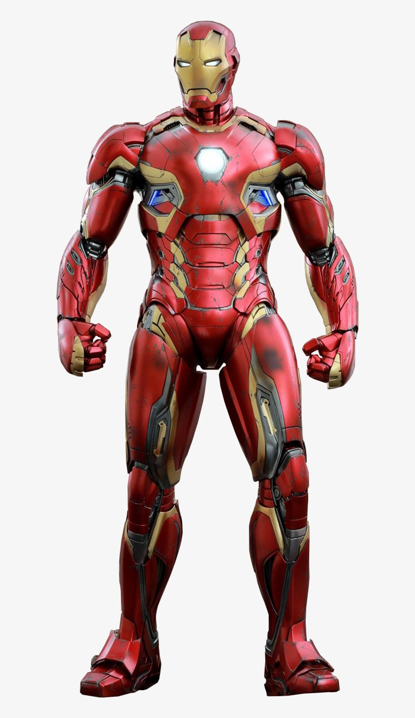 Hot Toys Im Mk 45 Transparent - Avengers 2 - Iron Man Mark Xlv 1:4 Scale Figure, transparent png