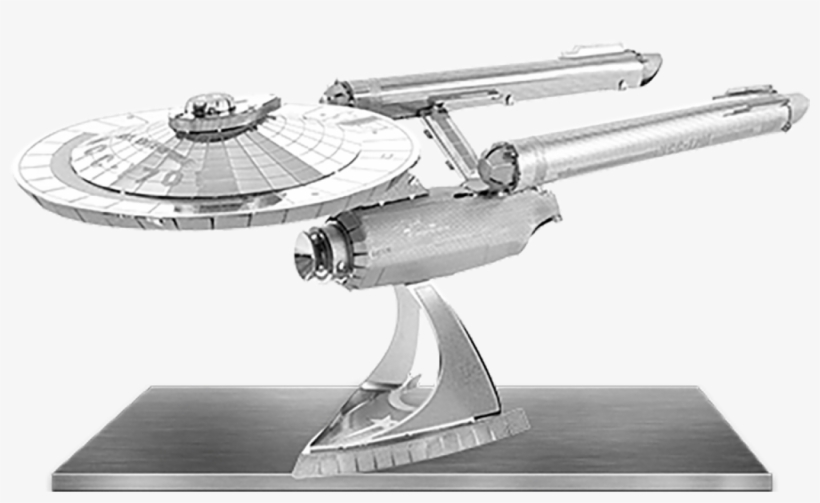 Uss Enterprise Ncc-1701 Star Trek Metal Earth Metal, transparent png